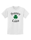 Sassy Lass St Patricks Day Childrens T-Shirt-Childrens T-Shirt-TooLoud-White-X-Small-Davson Sales