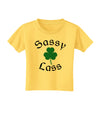 Sassy Lass St Patricks Day Toddler T-Shirt-Toddler T-Shirt-TooLoud-Yellow-2T-Davson Sales