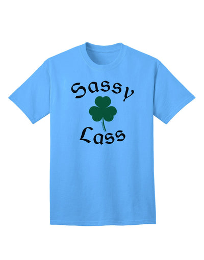 Sassy Lass St. Patrick's Day Premium Adult T-Shirt Collection-Mens T-shirts-TooLoud-Aquatic-Blue-Small-Davson Sales