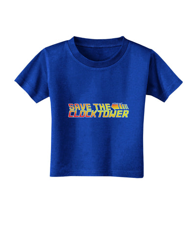 Save The Clock Tower Toddler T-Shirt Dark by TooLoud-Toddler T-Shirt-TooLoud-Royal-Blue-2T-Davson Sales