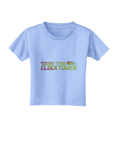 Save The Clock Tower Toddler T-Shirt by TooLoud-Toddler T-Shirt-TooLoud-Aquatic-Blue-2T-Davson Sales