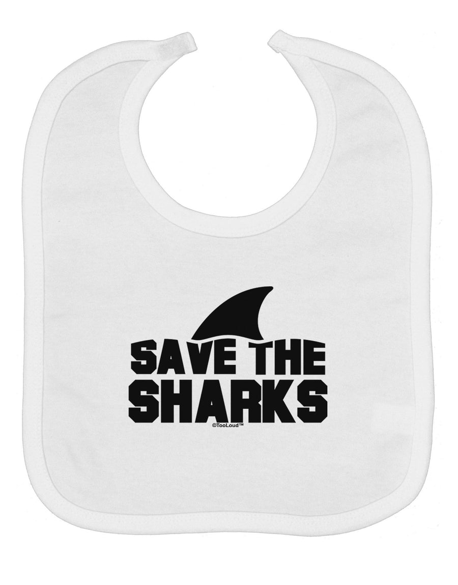 Save The Sharks - Fin Baby Bib