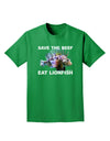 Save the Reef - Eat Lionfish Adult Dark T-Shirt-Mens T-Shirt-TooLoud-Kelly-Green-Small-Davson Sales