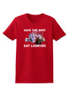 Save the Reef - Eat Lionfish Womens Dark T-Shirt-TooLoud-Red-X-Small-Davson Sales