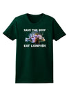 Save the Reef - Eat Lionfish Womens Dark T-Shirt-TooLoud-Forest-Green-Small-Davson Sales