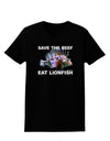 Save the Reef - Eat Lionfish Womens Dark T-Shirt-TooLoud-Black-X-Small-Davson Sales