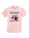 Save the Reef - Hunt Lionfish Childrens T-Shirt by TooLoud-Childrens T-Shirt-TooLoud-PalePink-X-Small-Davson Sales