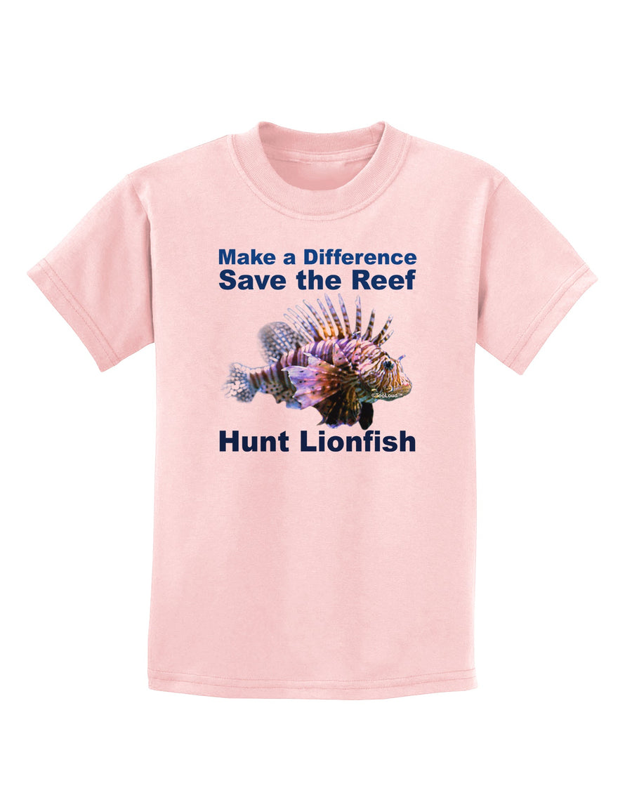 Save the Reef - Hunt Lionfish Childrens T-Shirt by TooLoud-Childrens T-Shirt-TooLoud-White-X-Small-Davson Sales