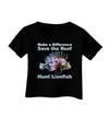 Save the Reef - Hunt Lionfish Infant T-Shirt Dark by TooLoud-Infant T-Shirt-TooLoud-Black-06-Months-Davson Sales