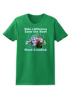 Save the Reef - Hunt Lionfish Womens Dark T-Shirt-TooLoud-Kelly-Green-X-Small-Davson Sales