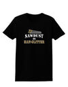 Sawdust is Man Glitter Womens Dark T-Shirt by TooLoud-Womens T-Shirt-TooLoud-Black-X-Small-Davson Sales