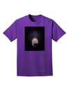 Scary Black Bear Adult Dark T-Shirt-Mens T-Shirt-TooLoud-Purple-Small-Davson Sales