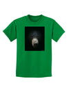 Scary Black Bear Childrens Dark T-Shirt-Childrens T-Shirt-TooLoud-Kelly-Green-X-Small-Davson Sales