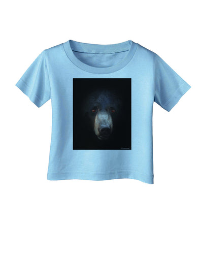 Scary Black Bear Infant T-Shirt-Infant T-Shirt-TooLoud-Aquatic-Blue-06-Months-Davson Sales