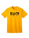 Scary Boo Text Adult T-Shirt-Mens T-Shirt-TooLoud-Gold-Small-Davson Sales