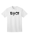Scary Boo Text Adult T-Shirt-Mens T-Shirt-TooLoud-White-Small-Davson Sales