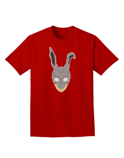 Scary Bunny Face Adult Dark T-Shirt-Mens T-Shirt-TooLoud-Red-Small-Davson Sales