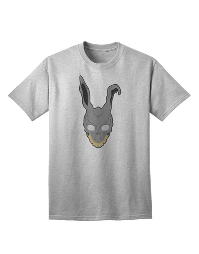 Scary Bunny Face Adult T-Shirt-Mens T-Shirt-TooLoud-AshGray-Small-Davson Sales