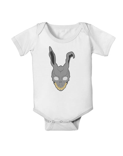 Scary Bunny Face Baby Romper Bodysuit-Baby Romper-TooLoud-White-06-Months-Davson Sales