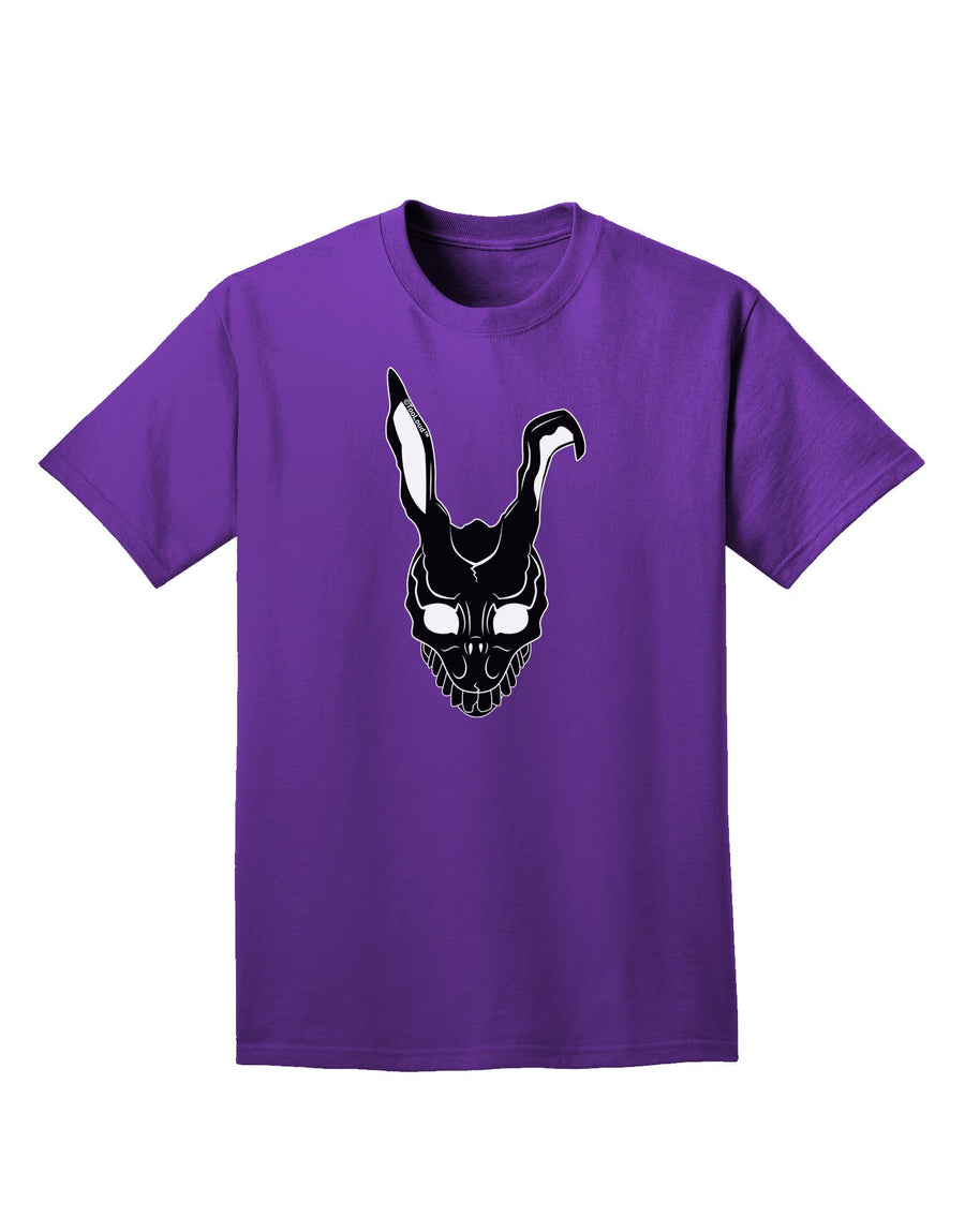 Scary Bunny Face Black Adult Dark T-Shirt-Mens T-Shirt-TooLoud-Black-Small-Davson Sales