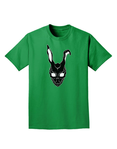 Scary Bunny Face Black Adult Dark T-Shirt-Mens T-Shirt-TooLoud-Kelly-Green-Small-Davson Sales