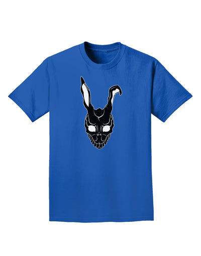 Scary Bunny Face Black Adult Dark T-Shirt-Mens T-Shirt-TooLoud-Royal-Blue-Small-Davson Sales