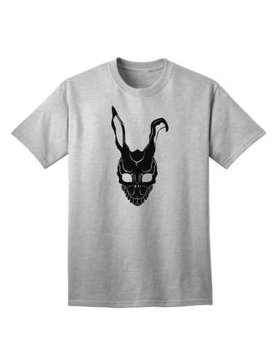 Scary Bunny Face Black Adult T-Shirt-Mens T-Shirt-TooLoud-AshGray-Small-Davson Sales