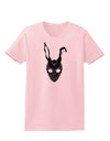 Scary Bunny Face Black Womens T-Shirt-Womens T-Shirt-TooLoud-PalePink-X-Small-Davson Sales