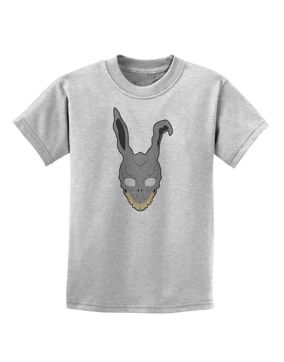 Scary Bunny Face Childrens T-Shirt-Childrens T-Shirt-TooLoud-AshGray-X-Small-Davson Sales