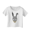 Scary Bunny Face Infant T-Shirt-Infant T-Shirt-TooLoud-White-06-Months-Davson Sales