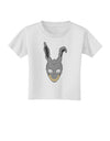 Scary Bunny Face Toddler T-Shirt-Toddler T-Shirt-TooLoud-White-2T-Davson Sales