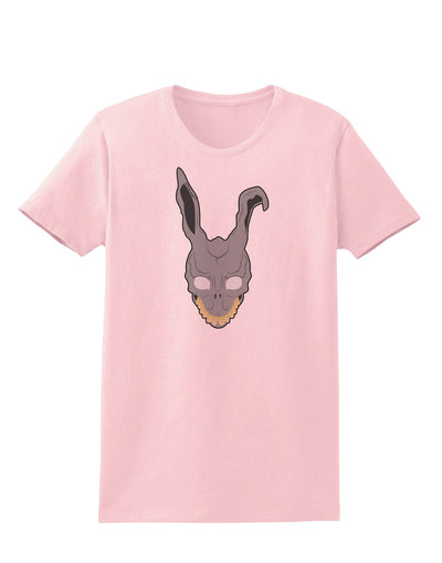 Scary Bunny Face Womens T-Shirt-Womens T-Shirt-TooLoud-PalePink-X-Small-Davson Sales