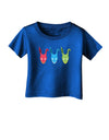 Scary Bunny Tri-color Infant T-Shirt Dark-Infant T-Shirt-TooLoud-Royal-Blue-06-Months-Davson Sales