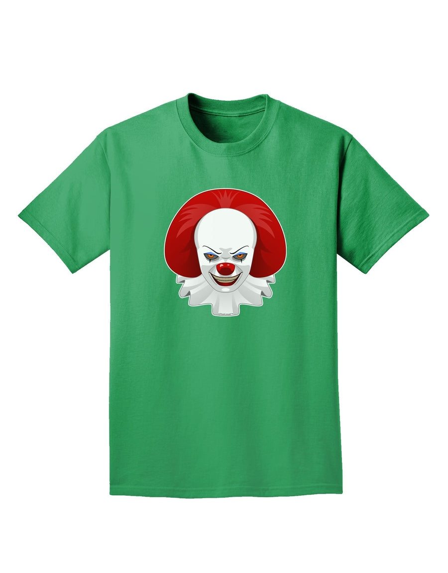 Scary Clown Face B - Halloween Adult Dark T-Shirt-Mens T-Shirt-TooLoud-Purple-Small-Davson Sales