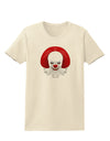 Scary Clown Face B - Halloween Womens T-Shirt-Womens T-Shirt-TooLoud-Natural-X-Small-Davson Sales