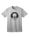 Scary Clown Grayscale Adult T-Shirt-Mens T-Shirt-TooLoud-AshGray-Small-Davson Sales