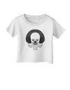 Scary Clown Grayscale Infant T-Shirt-Infant T-Shirt-TooLoud-White-06-Months-Davson Sales