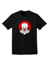 Scary Clown Watercolor Adult Dark T-Shirt-Mens T-Shirt-TooLoud-Black-Small-Davson Sales