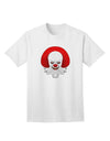 Scary Clown Watercolor Adult T-Shirt-Mens T-Shirt-TooLoud-White-Small-Davson Sales