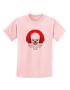 Scary Clown Watercolor Childrens T-Shirt-Childrens T-Shirt-TooLoud-PalePink-X-Small-Davson Sales