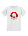 Scary Clown Watercolor Childrens T-Shirt-Childrens T-Shirt-TooLoud-White-X-Small-Davson Sales