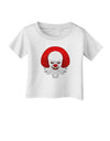 Scary Clown Watercolor Infant T-Shirt-Infant T-Shirt-TooLoud-White-06-Months-Davson Sales