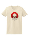 Scary Clown Watercolor Womens T-Shirt-Womens T-Shirt-TooLoud-Natural-X-Small-Davson Sales