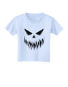 Scary Evil Jack O' Lantern Pumpkin Face Toddler T-Shirt-Toddler T-Shirt-TooLoud-Light-Blue-2T-Davson Sales