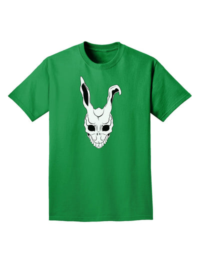 Scary Face Bunny White Adult Dark T-Shirt-Mens T-Shirt-TooLoud-Kelly-Green-Small-Davson Sales