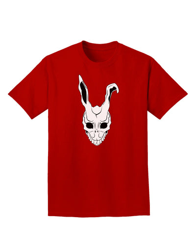 Scary Face Bunny White Adult Dark T-Shirt-Mens T-Shirt-TooLoud-Red-Small-Davson Sales