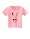 Scary Face Bunny White Toddler T-Shirt-Toddler T-Shirt-TooLoud-Candy-Pink-2T-Davson Sales