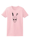 Scary Face Bunny White Womens T-Shirt-Womens T-Shirt-TooLoud-PalePink-X-Small-Davson Sales