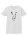 Scary Face Bunny White Womens T-Shirt-Womens T-Shirt-TooLoud-White-X-Small-Davson Sales