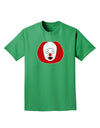 Scary Face Clown - Halloween Adult Dark T-Shirt-Mens T-Shirt-TooLoud-Kelly-Green-Small-Davson Sales